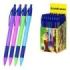 ErichKrause U-209 Matic and Grip Neon Boligrafo Retractil - Modelos Surtidos - Trazo 0.3mm - Zona de Agarre de Goma - Color Azul