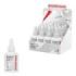 ErichKrause EasyStick Expositor con 16 Botellas de Cola Blanca PVA - 40ml - No Toxico - sin Disolventes - Multisuperficie - Colo