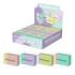 ErichKrause Nano Soft Expositor con 30 Gomas de Borrar - PVC Ecologico - Hipoalergenico - No Deja Residuos - Borrado Suave - Col