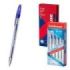 ErichKrause R-301 Gel Stick Classic Pack de 12 Boligrafos con Capuchon - Punta de 0.5mm - Trazo 0.4mm - Tinta de Gel - Resistent