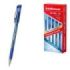 ErichKrause ULTRA-30 Stick and Grip Original Boligrafo con Capuchon - Punta de Aguja 0.7mm - Cuerpo Transparente - Trazo 0.26mm