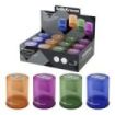 ErichKrause Ferro Container Plus Expositor con 12 Sacapuntas con Contenedor - Metalico - 2 Orificios de 8 y 11mm - Cuchilla Niqu