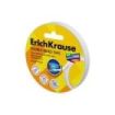 ErichKrause Cinta Adhesiva de Doble Cara - 1mm de Grosor - 12mm de Ancho - 10 Metros - Alta Adhesion - Base de Papel Extraible -