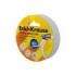 ErichKrause Cinta Adhesiva de Doble Cara - 1mm de Grosor - 24mm de Ancho - 9 Metros - Alta Adhesion - Base de Papel Extraible -