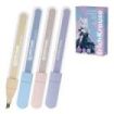 ErichKrause Visioline V-18 Manga Pack de 12 Marcadores Fluorescentes - Punta Biselada - Trazo de 0.5 a 4.5mm - Colores Pastel Su