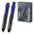 ErichKrause RP-700 Click it Rotulador Permanente - Sistema Retractil - Punta Conica - Trazo de 2.0mm - Resistente al Agua y a la