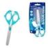ErichKrause Sea Friends Dolphin Tijeras de 13.5cm - Puntas Redondeadas - Mangos de Plastico Resistente a Golpes con Forma - Acer