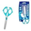 ErichKrause Sea Friends Dolphin Tijeras de 13.5cm - Puntas Redondeadas - Mangos de Plastico Resistente a Golpes con Forma - Acer