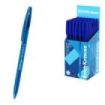 ErichKrause R-301 Stick Original Boligrafo con Capuchon - Punta de 1.0mm - Cuerpo Transparente - Trazo 0.5mm - Tinta de Secado R