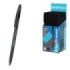 ErichKrause R-301 Stick Original Boligrafo con Capuchon - Punta de 1.0mm - Cuerpo Transparente - Trazo 0.5mm - Tinta de Secado R