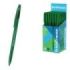 ErichKrause R-301 Stick Original Boligrafo con Capuchon - Punta de 1.0mm - Cuerpo Transparente - Trazo 0.5mm - Tinta de Secado R