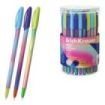 ErichKrause Neo Stick Cool Ray Boligrafo con Capuchon - Modelos Surtidos - Trazo 0.26mm - Tinta de Baja Viscosidad - Tapa Ventil
