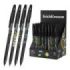 ErichKrause R-301 Stick and Grip Sport DNA Expositor con 48 Boligrafos con Capuchon - Modelos Surtidos - Trazo 0.35mm - Zona de