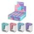 ErichKrause City Mini Expositor con 28 Sacapuntas con Contenedor - Plastico - Cuchilla Niquelada de Acero al Carbono - Orificio