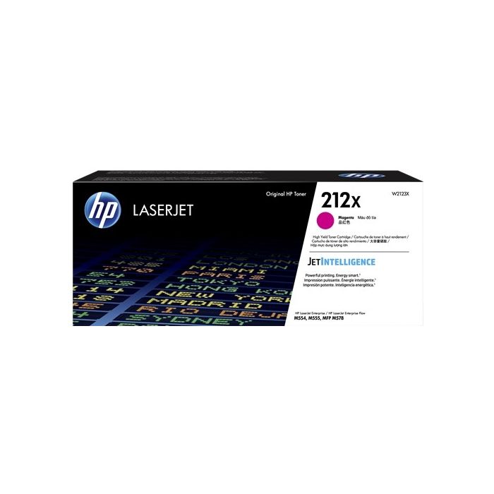 HP W2123X Magenta Cartucho de Toner Original - 212X