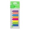 ErichKrause Neon Arrows Pack de 8 Blocs de 25 Marcadores de Pagina - Reposicionables - Plastico - 12x45mm - Colores Surtidos