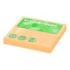 ErichKrause Neon Bloc de 100 Notas Adhesivas Reposicionables - Papel de 75g/m2 - 75x75mm - Pegamento a Base de Agua - Color Nara