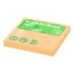 ErichKrause Neon Bloc de 100 Notas Adhesivas Reposicionables - Papel de 75g/m2 - 75x75mm - Pegamento a Base de Agua - Color Nara