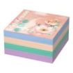 ErichKrause Pastel Bloom Bloc de 400 Notas Adhesivas Reposicionables - Papel de 75g/m2 - 75x75mm - Pegamento a Base de Agua - Co