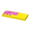 ErichKrause Neon Pack de 3 Blocs de 100 Notas Adhesivas Reposicionables - Papel de 75g/m2 - 40X50mm - Pegamento a Base de Agua -