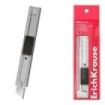 ErichKrause Ferro Light Cuter con Fijador Automatico - Metalico - Hoja de 18mm de Ancho - Color Acero