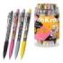 ErichKrause Butterfly Positive Vibe Portaminas - Mina HB de 0.7mm - Goma de Borrar Integrada - Ergonomico - Colores Surtidos