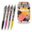 ErichKrause Butterfly Positive Vibe Portaminas - Mina HB de 0.7mm - Goma de Borrar Integrada - Ergonomico - Colores Surtidos