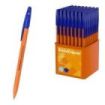 ErichKrause R-301 Stick Orange Boligrafo con Capuchon - Punta de 0.7mm - Cuerpo Opaco Naranja - Trazo 0.35mm - Tinta de Secado R
