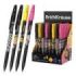 ErichKrause R-301 Stick Positive Vibe Expositor con 48 Boligrafos con Capuchon - Modelos Surtidos - Trazo 0.35mm - Tinta de Seca