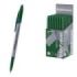 ErichKrause Slender Stick Grey Boligrafo con Capuchon - Punta de Aguja 0.7mm - Cuerpo Opaco Gris - Trazo 0.26mm - Tinta de Baja