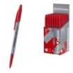 ErichKrause Slender Stick Grey Boligrafo con Capuchon - Punta de Aguja 0.7mm - Cuerpo Opaco Gris - Trazo 0.26mm - Tinta de Baja