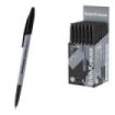 ErichKrause Slender Stick Grey Boligrafo con Capuchon - Punta de Aguja 0.7mm - Cuerpo Opaco Gris - Trazo 0.26mm - Tinta de Baja