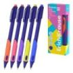 ErichKrause ErgoLine Kids Boligrafo Retractil - Ergonomico para Zurdos - Tinta Azul - Trazo 0.25mm - Colores Surtidos