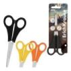 ErichKrause JOY Road Beast Tijeras de 13.5cm - Puntas Redondeadas - Regla de 5cm en la Hoja - Mangos de Plastico Resistente a Go