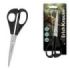 ErichKrause Big City Cats Tijeras de 16.5cm - Mangos de Plastico Resistente a Golpes - Acero Inoxidable - Ergonomicas - Color Ne