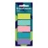 ErichKrause Reef Pack de 5 Blocs de 20 Marcadores de Pagina - Reposicionables - Plastico - 20x45mm - Colores Surtidos