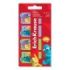 ErichKrause Jolly Friends Pack de 4 Blocs de 20 Marcadores de Pagina - Reposicionables - Papel de 75g/m2 - 25X67mm - Colores Sur