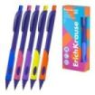 ErichKrause ErgoLine Kids Neon Portaminas - Mina HB de 2.0mm - Sacapuntas Integrado - Ergonomico - Colores Surtidos