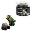 ErichKrause Dino Hobby Goma de Borrar - PVC Ecologico - No Deja Residuos - No Rasga el Papel - Colores Surtidos