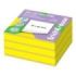 ErichKrause Neon+Pastel Bloc de 250 Notas Adhesivas Reposicionables - Papel de 75g/m2 - 51X51mm - Pegamento a Base de Agua - Col
