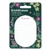 ErichKrause Floral Soul  To do list  Bloc de 60 Notas Adhesivas Reposicionables - Papel de 75g/m2 - 68x88mm - Pegamento a Base d