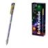 ErichKrause G-Slim Stick Galactic Boligrafo con Capuchon - Punta de 0.5mm - Trazo 0.4mm - Tinta de Gel - Resistente al Agua - Se