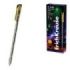ErichKrause G-Slim Stick Galactic Boligrafo con Capuchon - Punta de 0.5mm - Trazo 0.4mm - Tinta de Gel - Resistente al Agua - Se