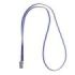 ErichKrause Colgante para Funda de Tarjeta - Cordon de Poliester - 12mm de Ancho - 42cm de Largo - Color Azul