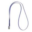 ErichKrause Colgante para Funda de Tarjeta - Cordon de Poliester - 12mm de Ancho - 42cm de Largo - Color Azul