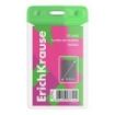 ErichKrause Neon Funda para Tarjeta - Orientacion Vertical - PVC - Formato 55X85mm - Color Verde