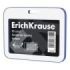 ErichKrause booklet Funda para Tarjeta - Orientacion Horizontal - Polipropileno - Formato 54x85mm - Color Azul/Blanco