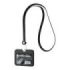 ErichKrause Funda para Tarjeta con Colgante - Orientacion Horizontal - Silicona - Incluye Colgante de 12mm - Formato 54x85mm - C
