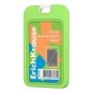 ErichKrause Neon Funda para Tarjeta - Orientacion Vertical - Silicona - Formato 54x85mm - Color Verde