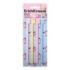 ErichKrause Milky Pack de 4 Blocs de 20 Marcadores de Pagina - Reposicionables - Plastico - 12X130mm - Colores Surtidos